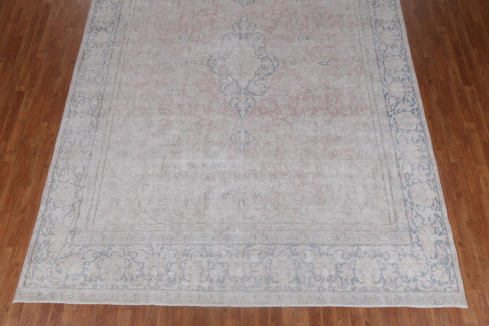 Antique Wool Kerman Persian Area Rug 9x13 - 6