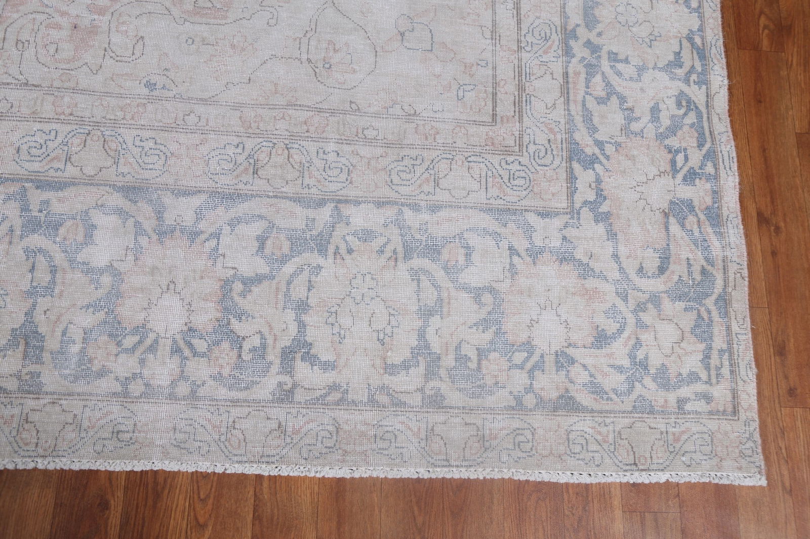 Antique Wool Kerman Persian Area Rug 9x13 - 7