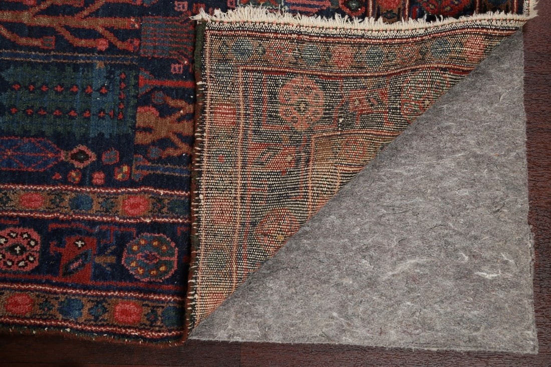 Antique Vegetable Dye Bakhtiari Persian Area Rug 4x7 - 8