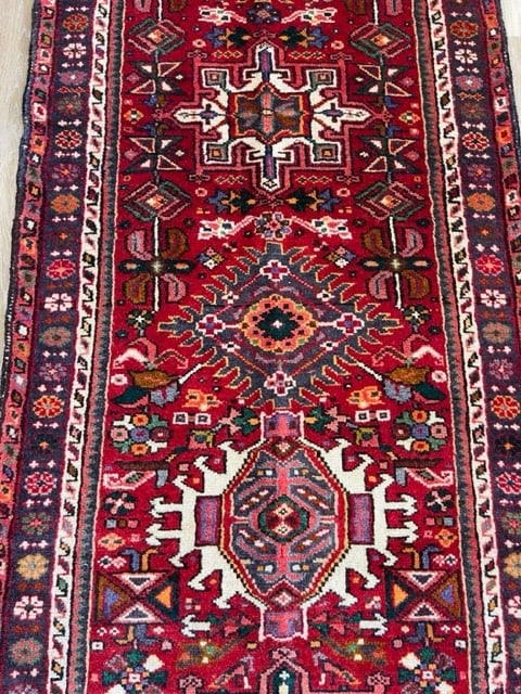 Vintage Persian Karajeh Runner-5086 - 4