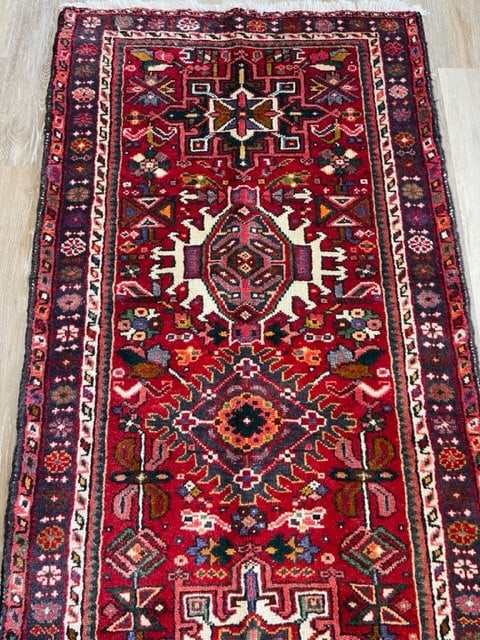 Vintage Persian Karajeh Runner-5086 - 5