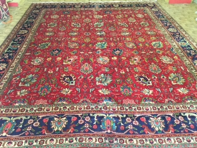 Antique Persian Tabriz-3659 (1 of 8)