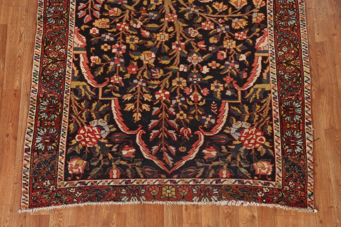 Pre-1900 Antique Vegetable Dye Bakhtiari Persian Rug 4x6 - 6