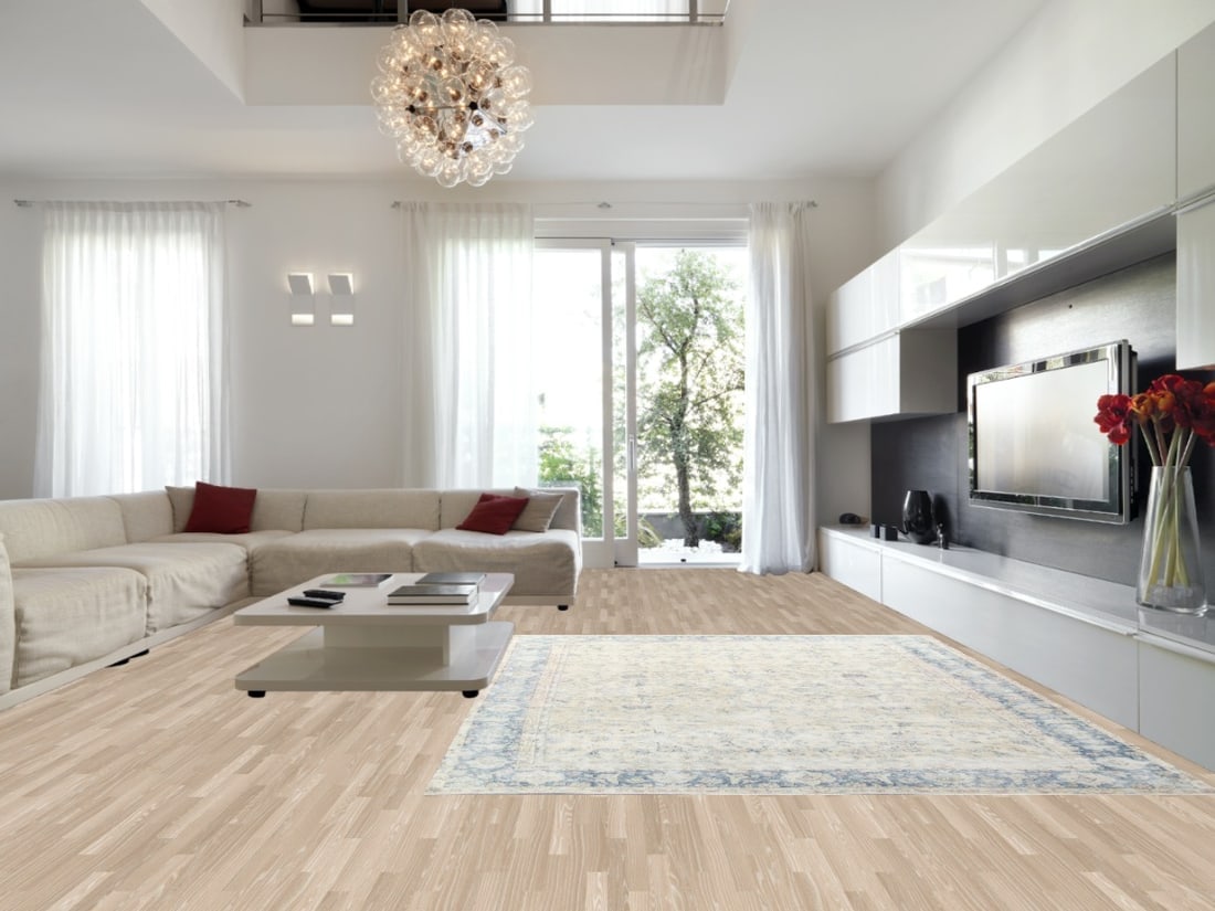 Antique Distressed Kerman Persian Area Rug 9x12 - 2