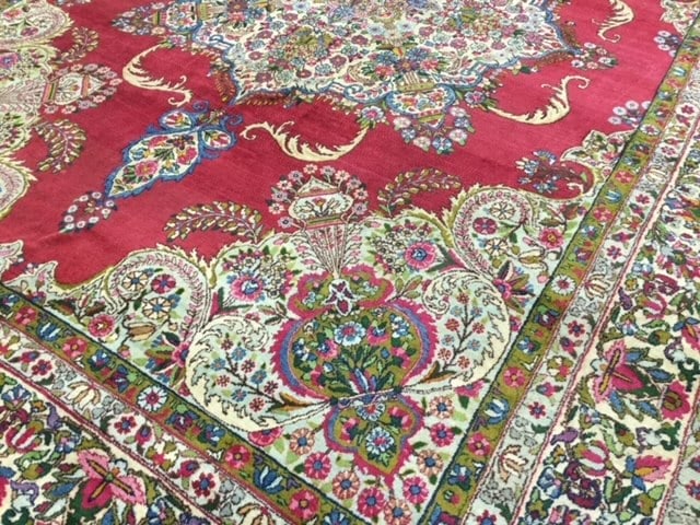 Antique Persian Lavar kerman-4167 - 3