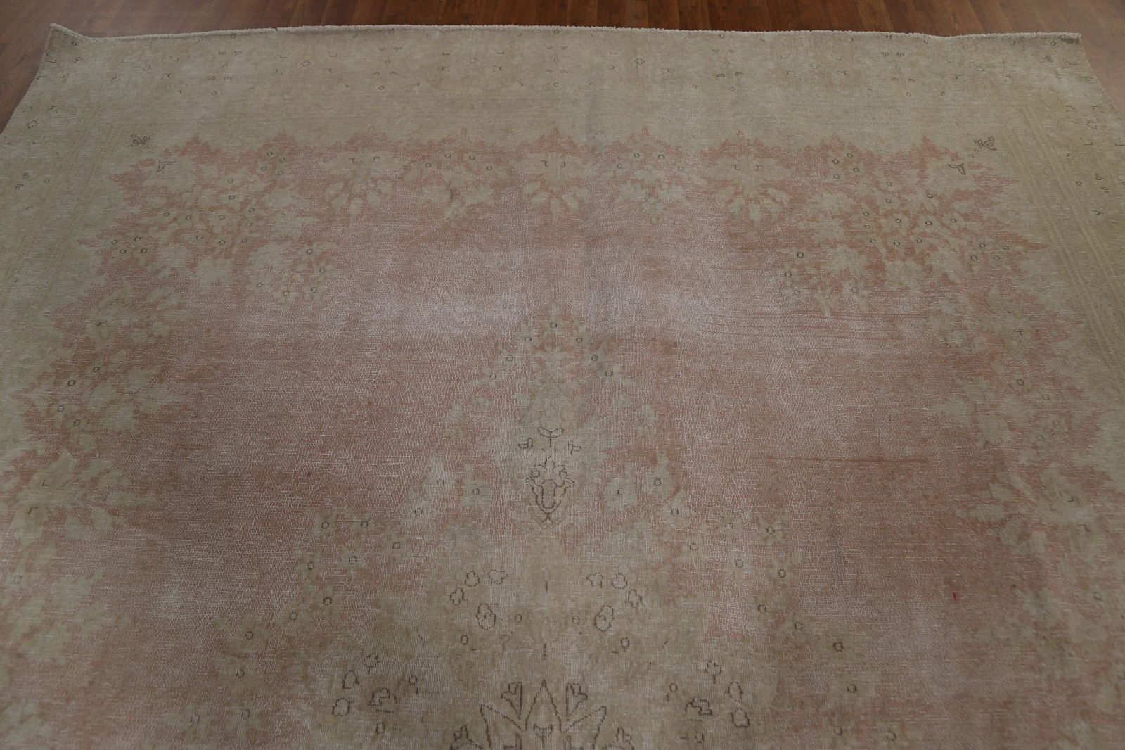 Floral Antique Kerman Persian Area Rug 9x12 - 15