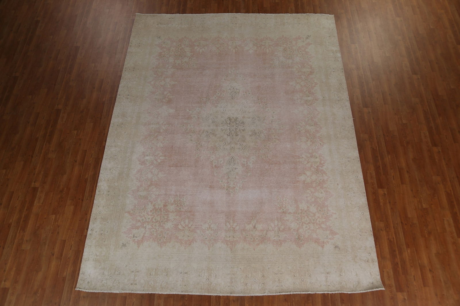 Floral Antique Kerman Persian Area Rug 9x12 - 18