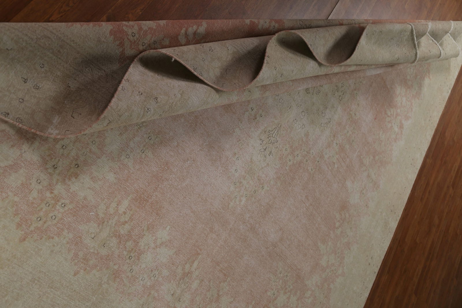 Floral Antique Kerman Persian Area Rug 9x12 - 20