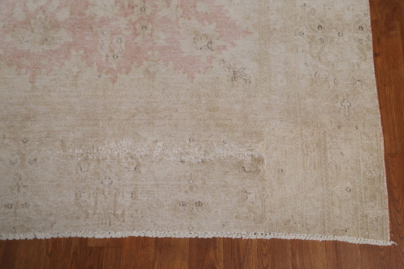 Floral Antique Kerman Persian Area Rug 9x12 - 7