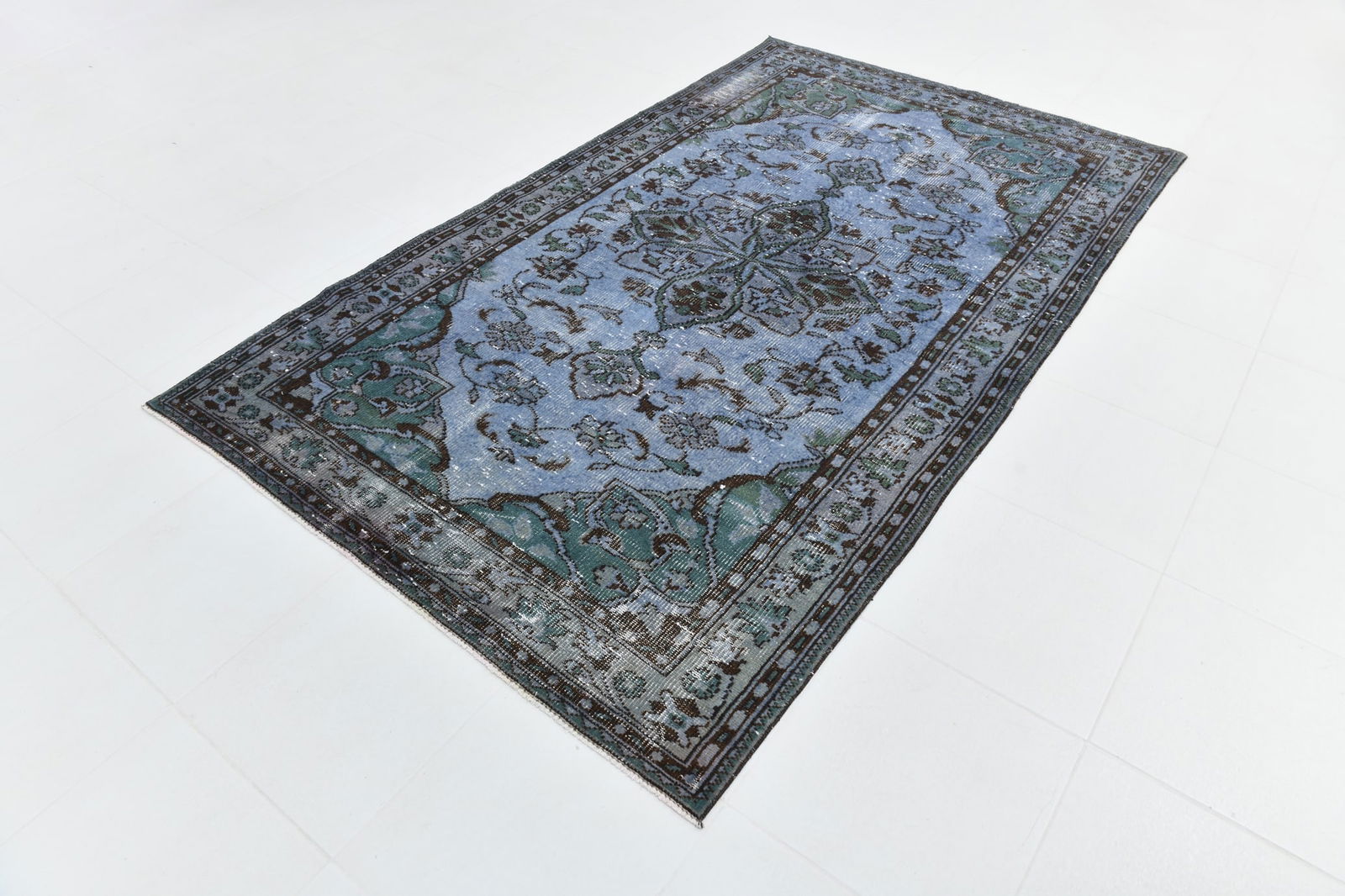 5'0'' x 8'3'' Turkish Vintage Runner Rug - 23247 - 20