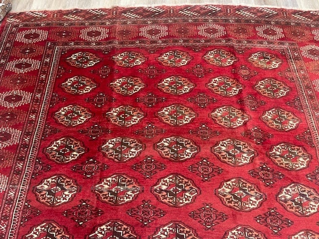 Vintage Persian Turkoman Rug-2269 - 5