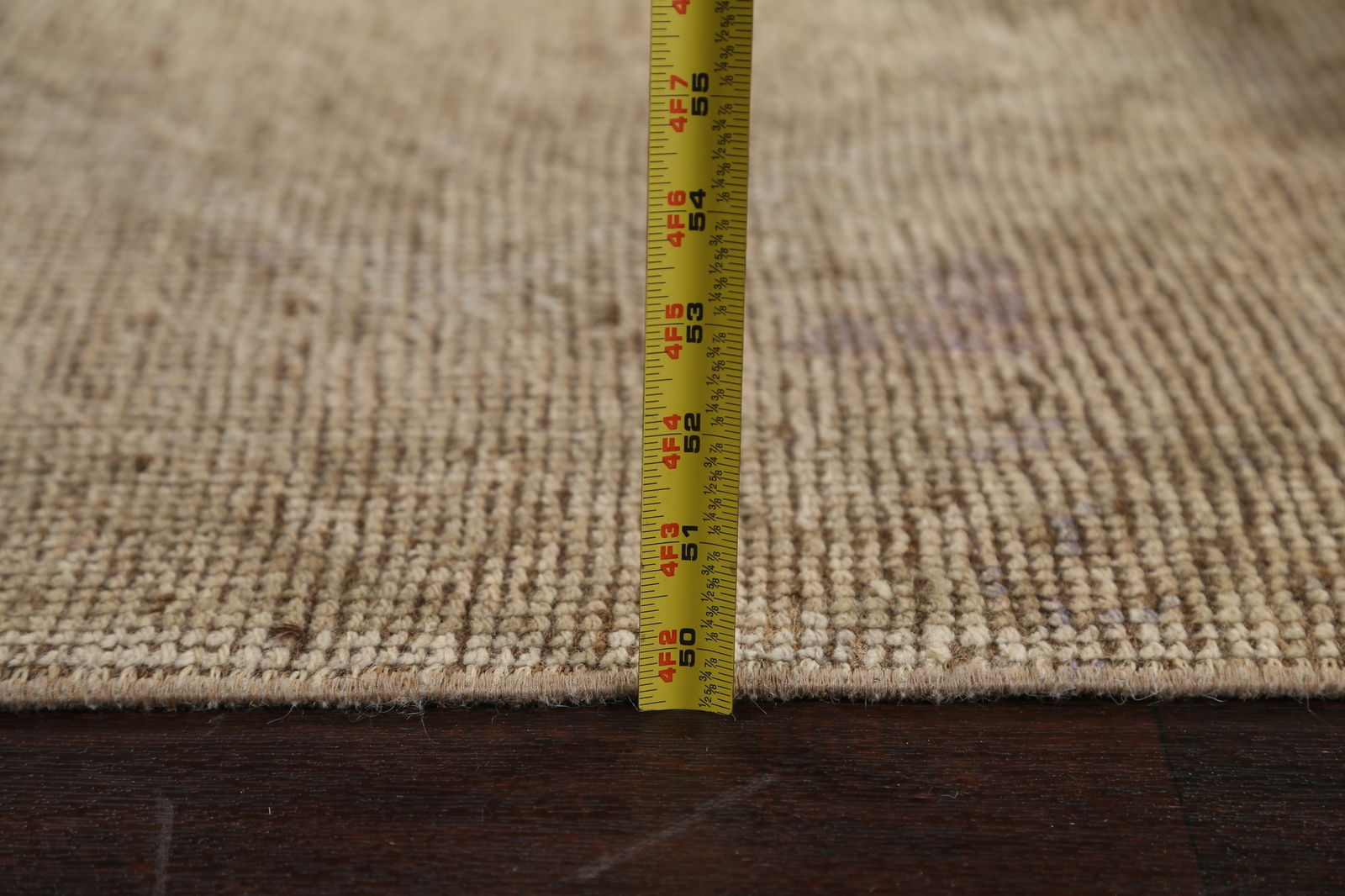 Antique Distressed Oushak Turkish Area Rug 5x11 - 18