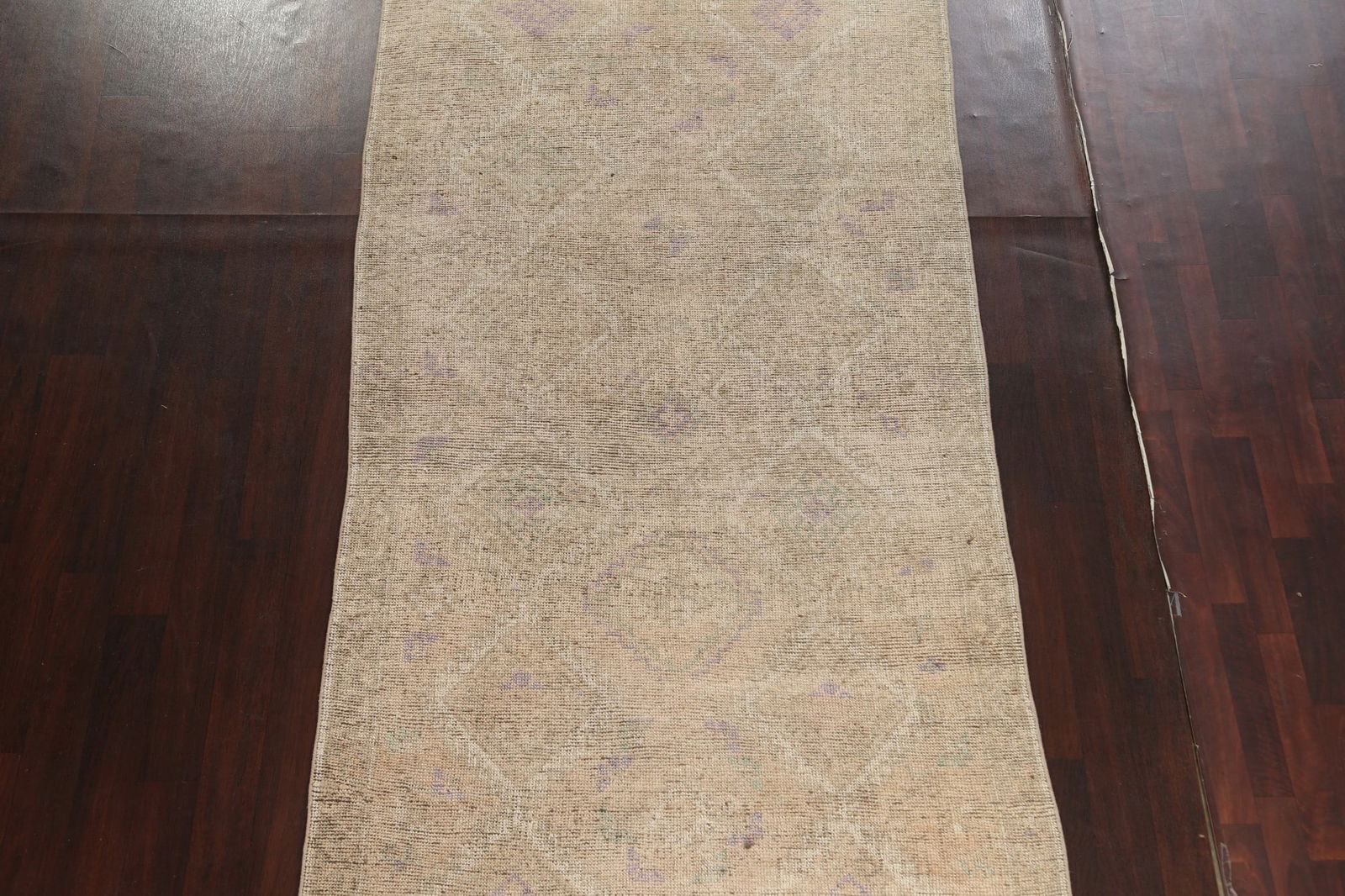 Antique Distressed Oushak Turkish Area Rug 5x11 - 4