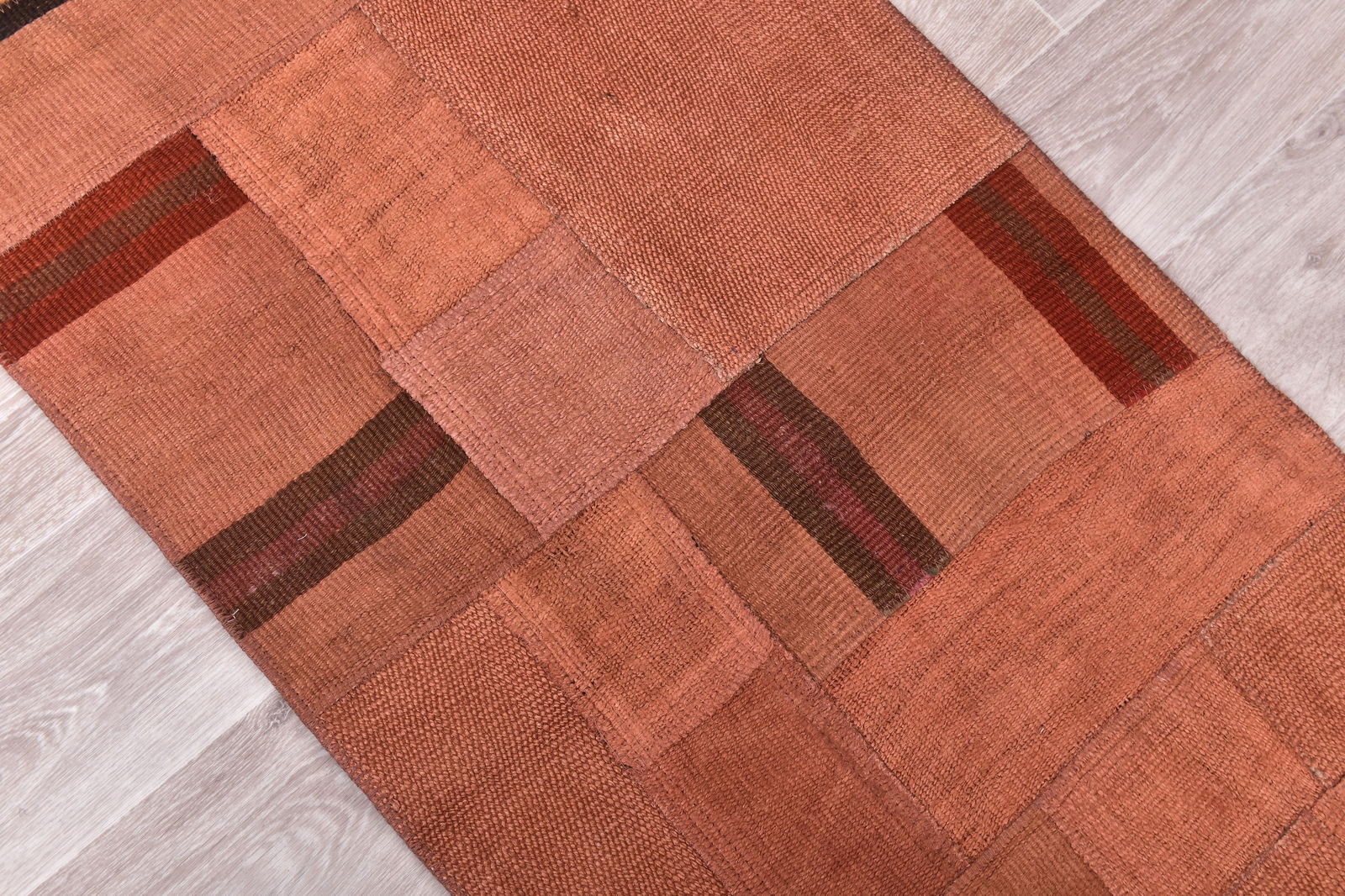 2'1'' x 10'4'' Turkish Vintage Hemp Rug - 240042 - 4