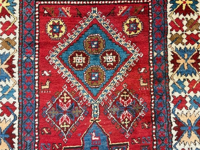 Antique Persian Northwest Runner-2609 - 3