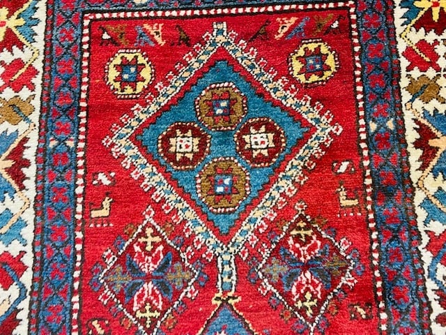 Antique Persian Northwest Runner-2609 - 7