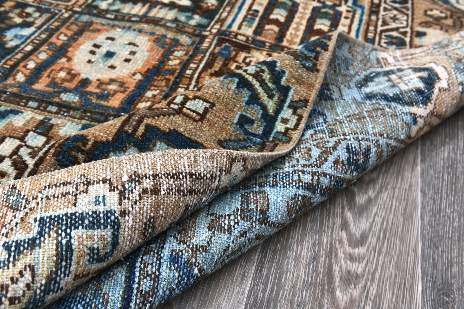 7'11'' x 11'9'' Unique Handmade Vintage Rug - 242591 - 13