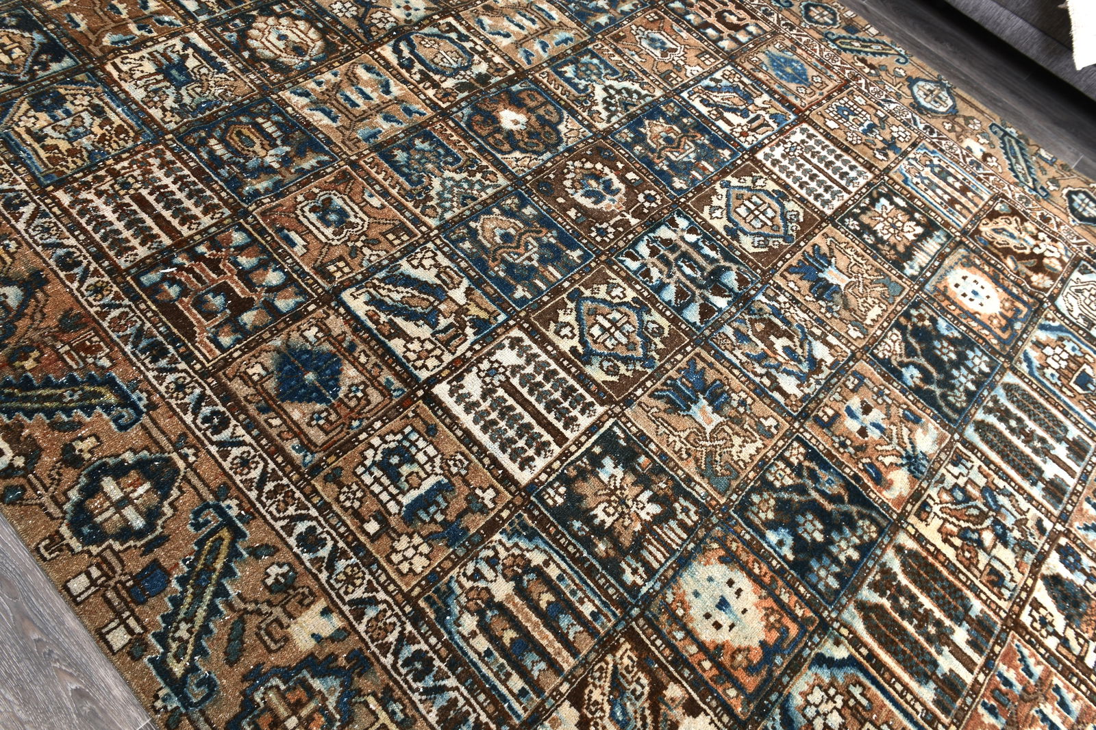 7'11'' x 11'9'' Unique Handmade Vintage Rug - 242591 - 4