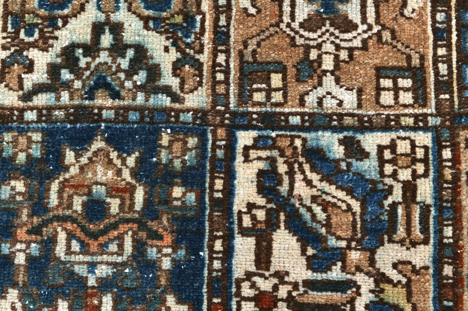 7'11'' x 11'9'' Unique Handmade Vintage Rug - 242591 - 6