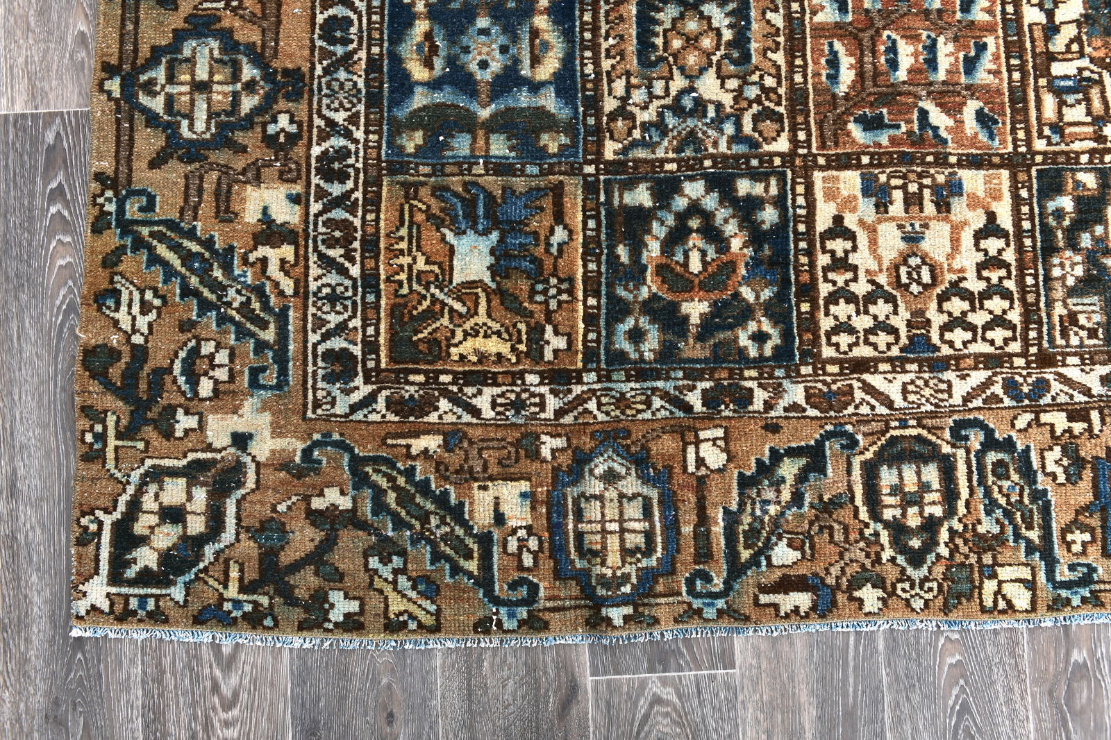 7'11'' x 11'9'' Unique Handmade Vintage Rug - 242591 - 8