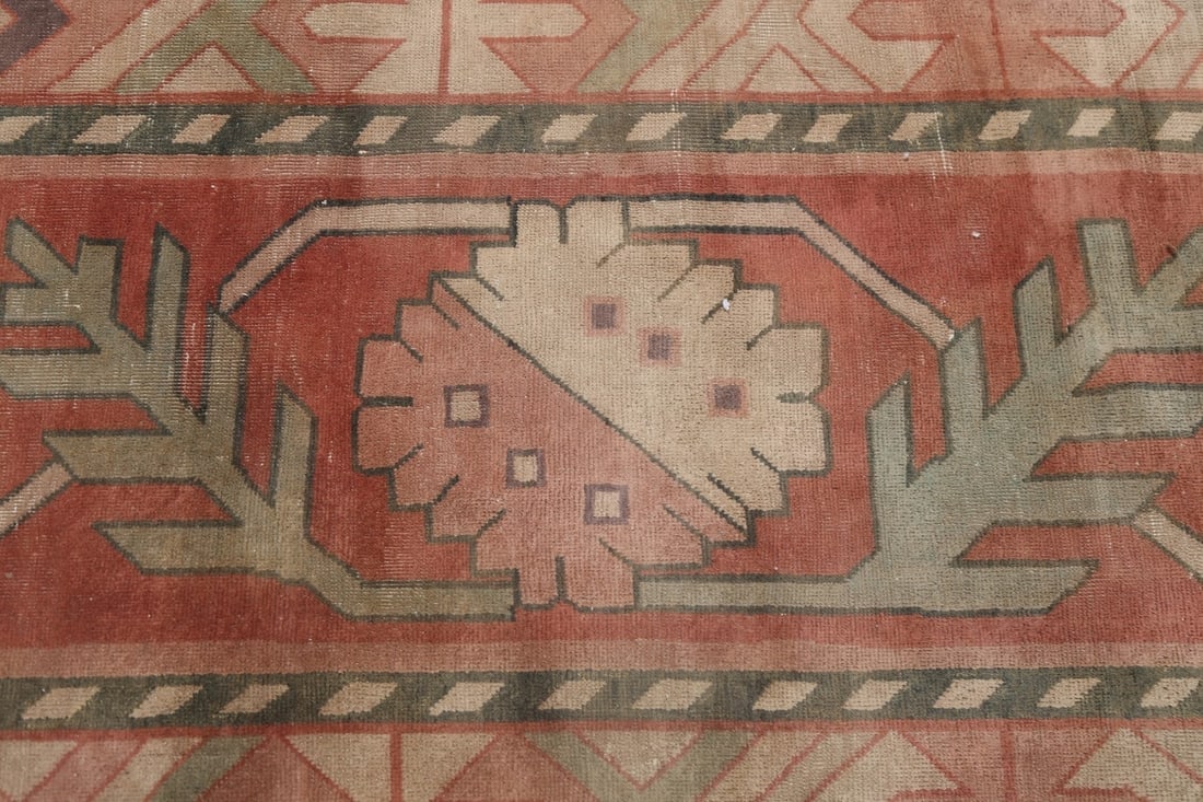 Pre-1900 Antique Vegetable Dye Khotan Large Oriental Rug 25x37 - 12