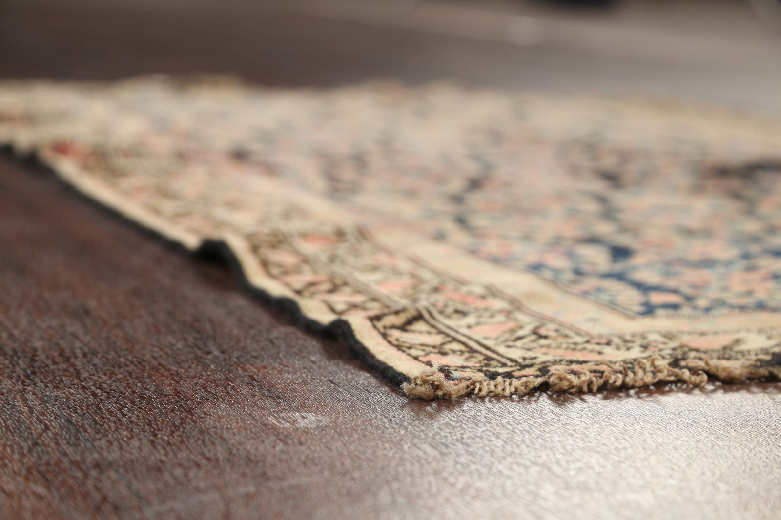 Pre-1900 Antique Vegetable Dye Senneh Bidjar Persian Area Rug 3x5 - 6