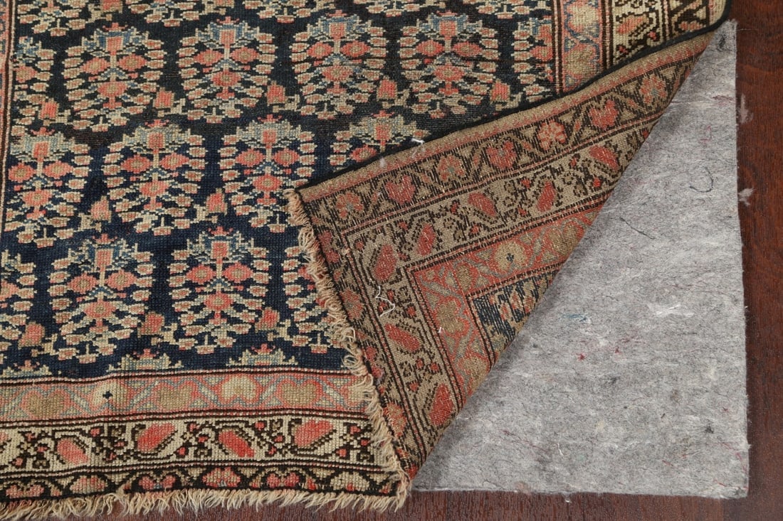 Pre-1900 Antique Vegetable Dye Senneh Bidjar Persian Area Rug 3x5 - 7