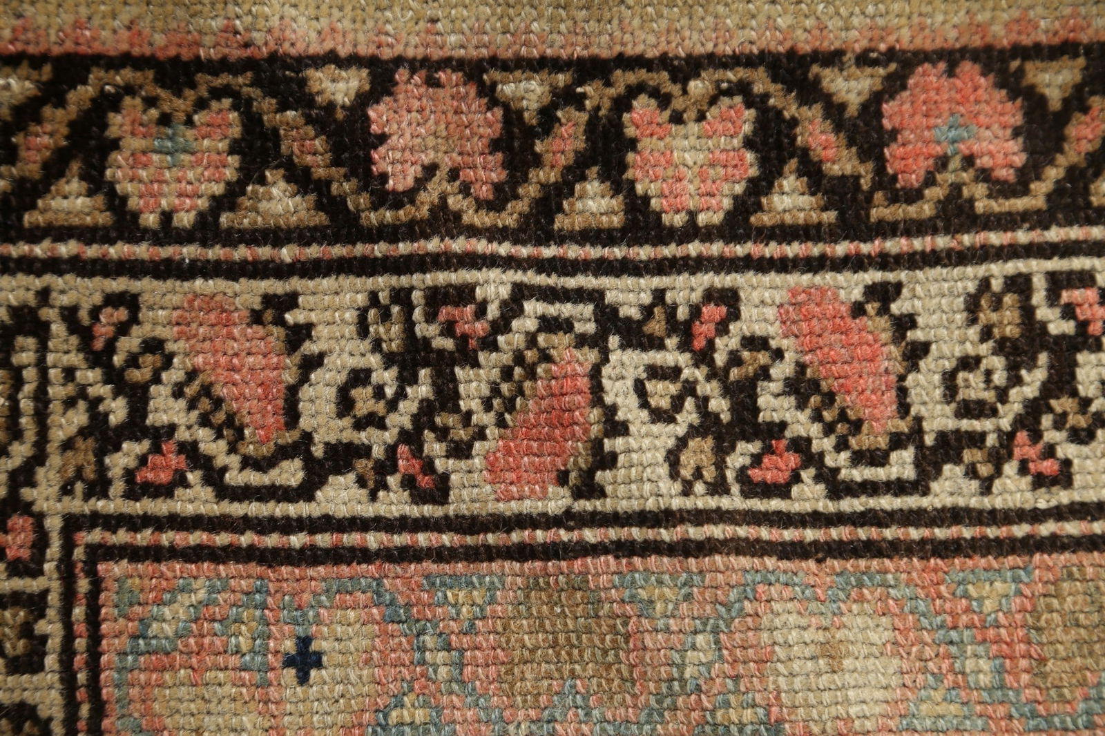 Pre-1900 Antique Vegetable Dye Senneh Bidjar Persian Area Rug 3x5 - 9