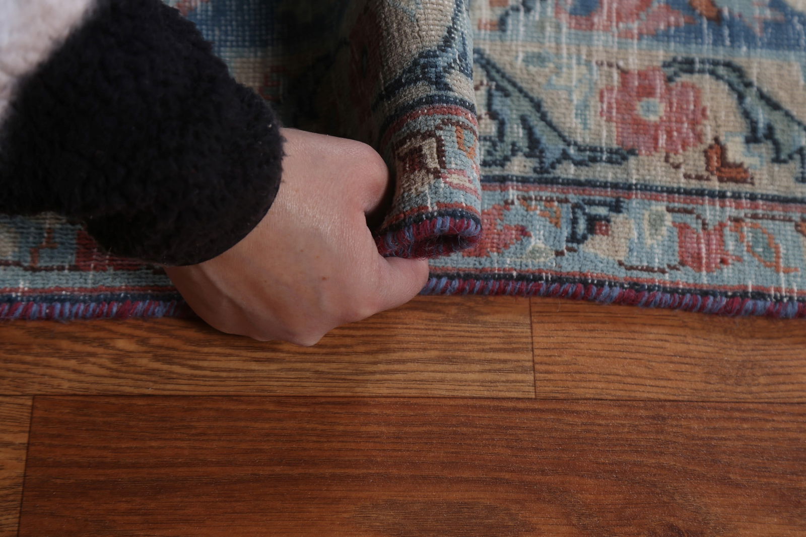 Antique Vegetable Dye Handmade Kerman Persian Rug 10x13 - 19