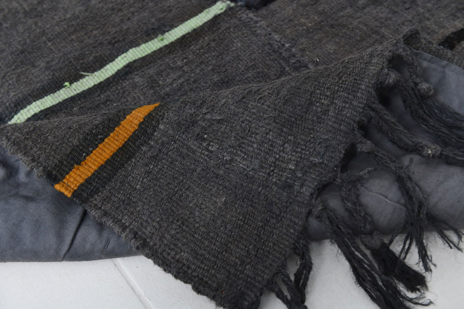 6'0'' x 8'9'' Turkish Vintage Hemp Rug - 53755 - 16