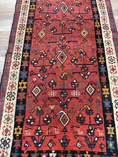 Antique Northwest Shahsavan Runner-2245 - 5