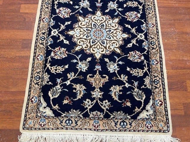 Vintage Persian Nain Runner-5071 - 2