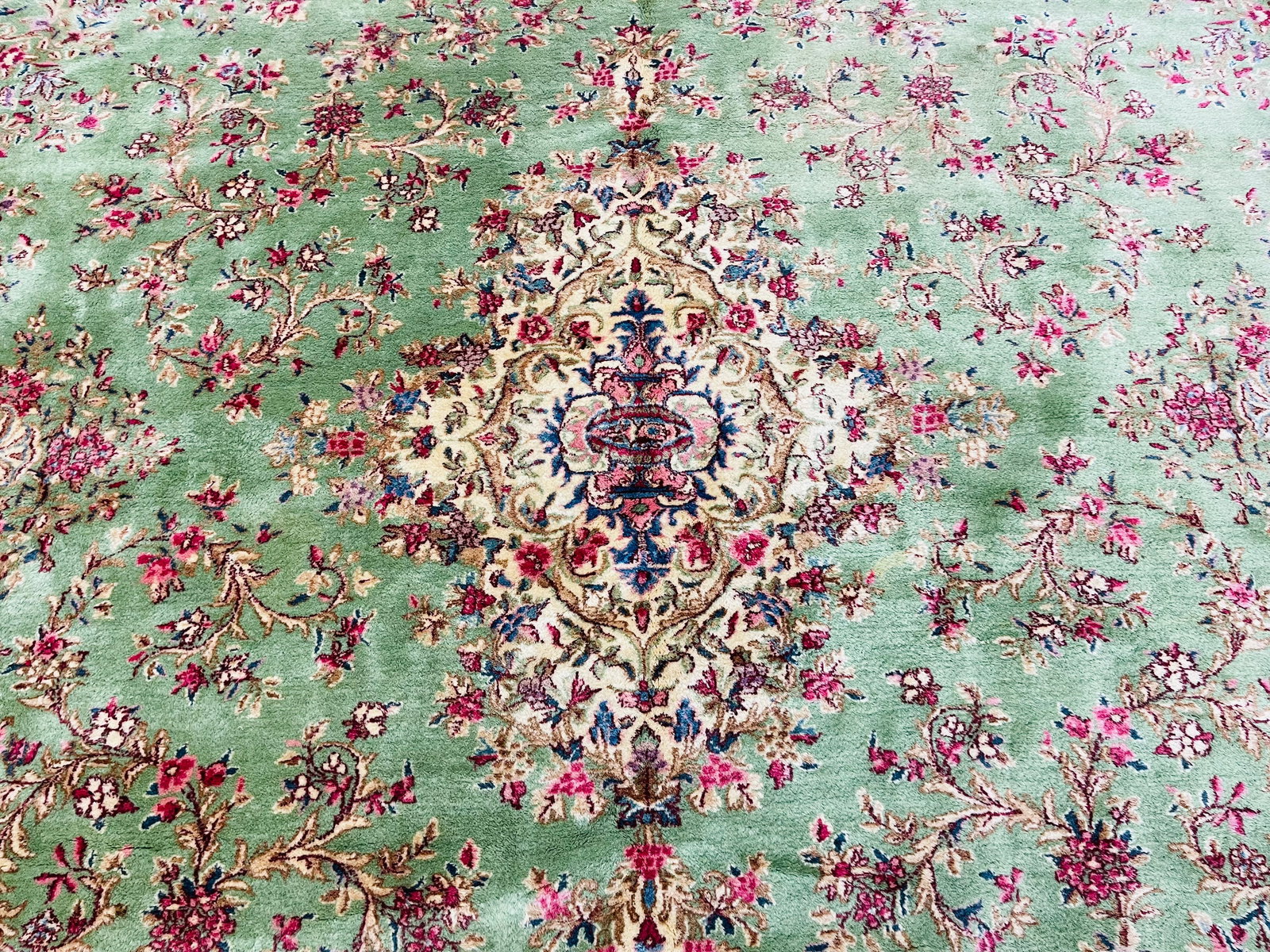 Antique Persian Kirman rug-4969 - 6