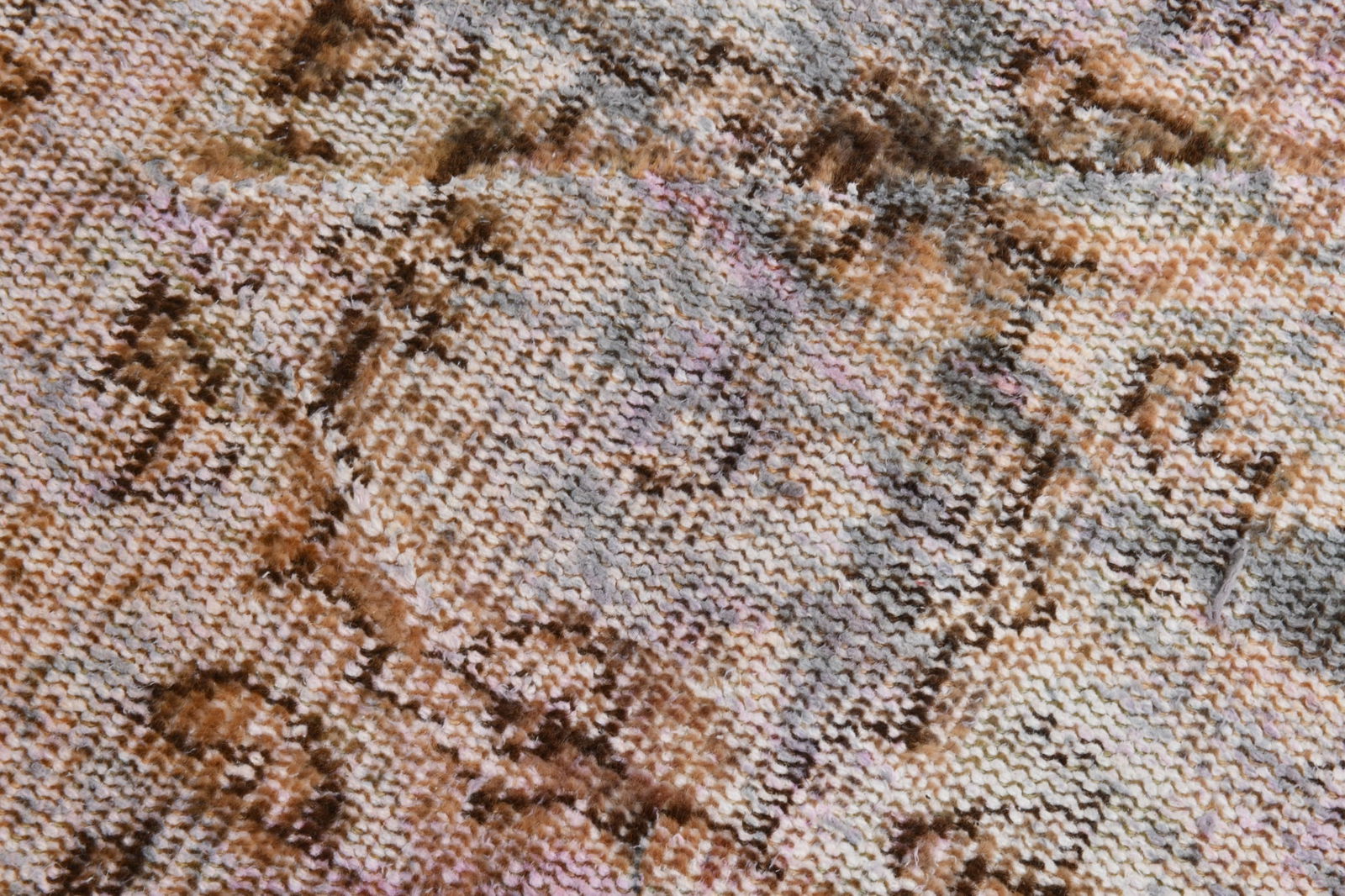 6'4'' x 9'9'' Handmade Vintage Wool Rug - 20268 - 7