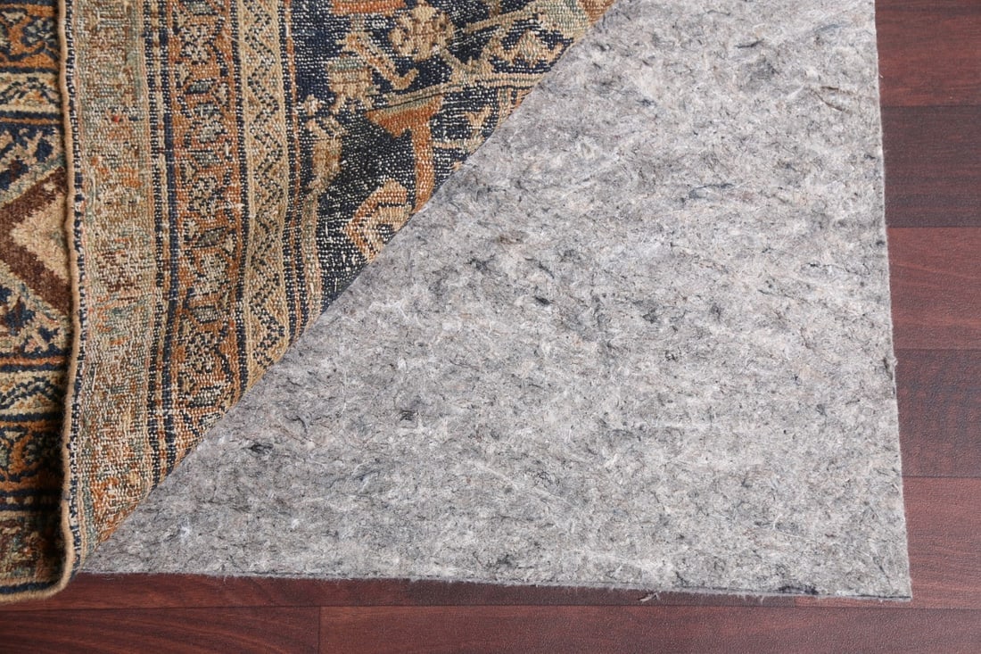 Pre-1900 Antique Vegetable Dye Bibikabad Persian Rug 13x20 - 8