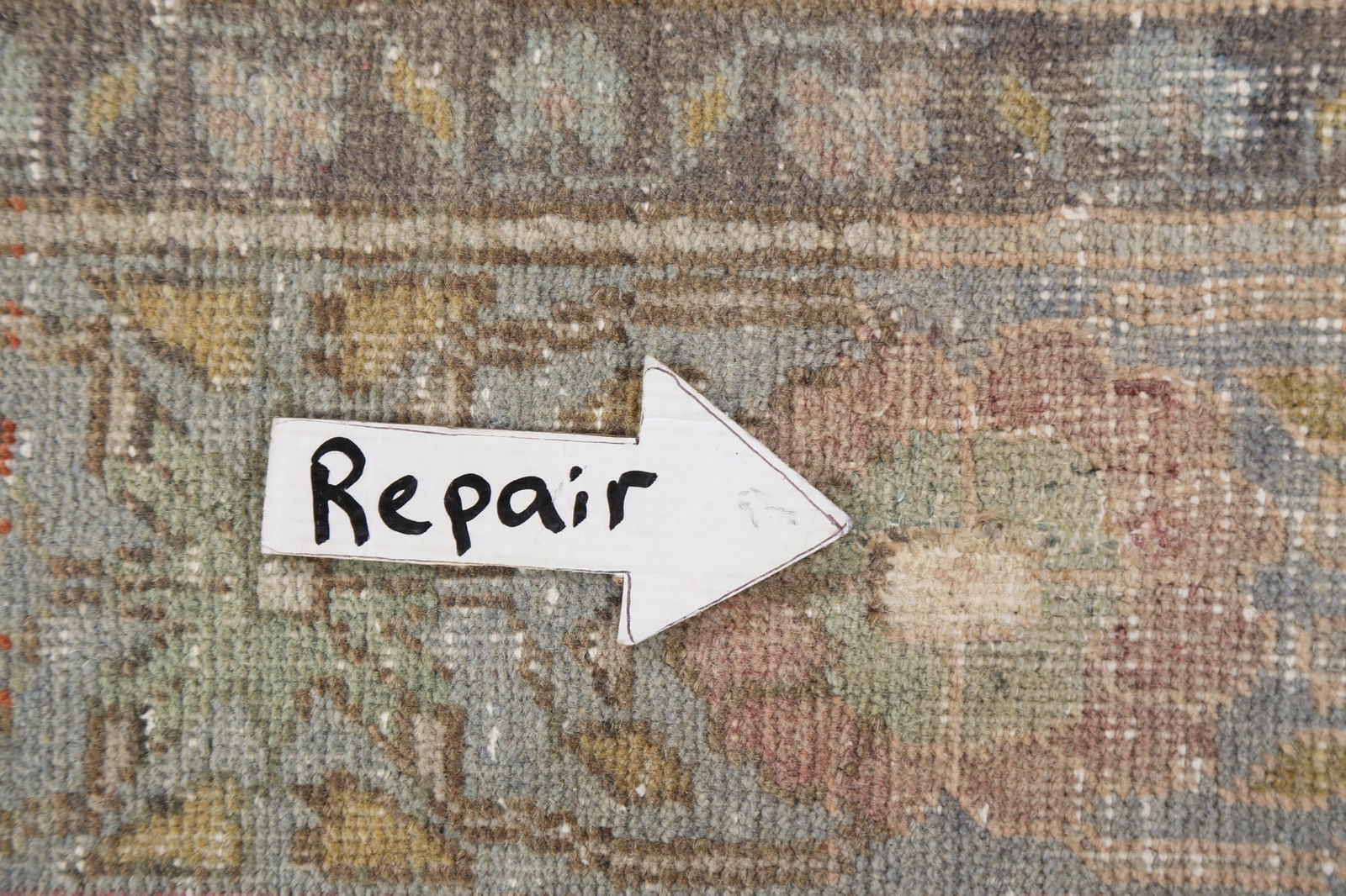 Antique Vegetable Dye Anatolian Turkish Area Rug 4x7 - 14