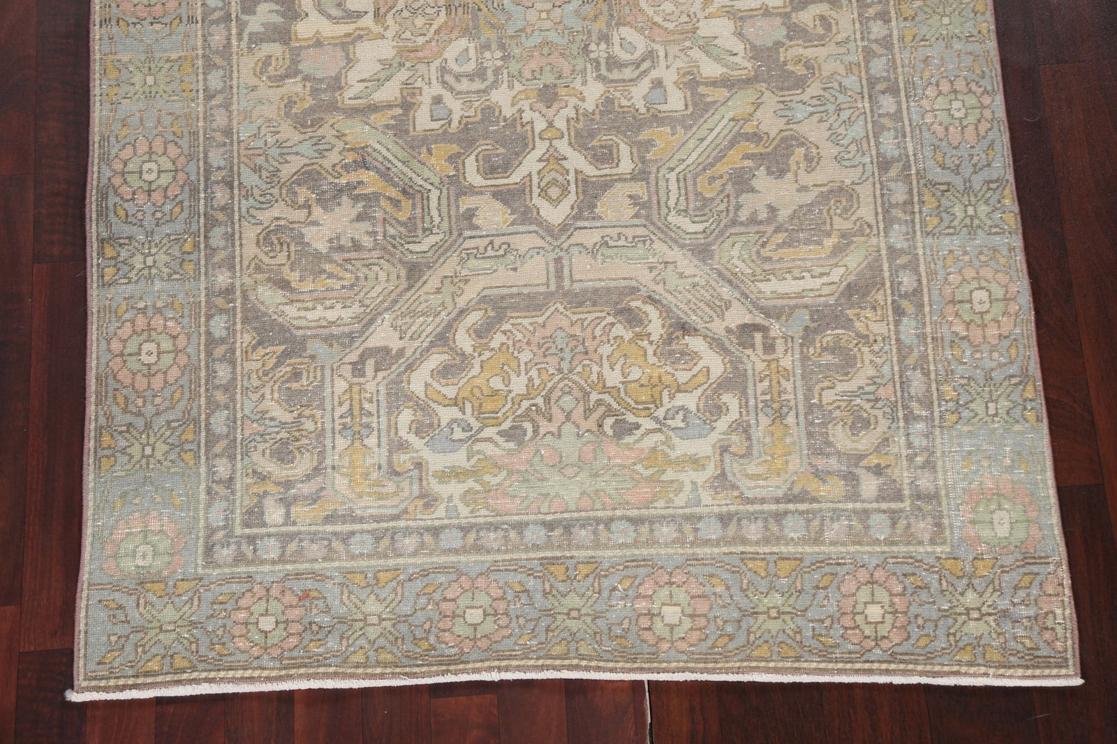 Antique Vegetable Dye Anatolian Turkish Area Rug 4x7 - 6
