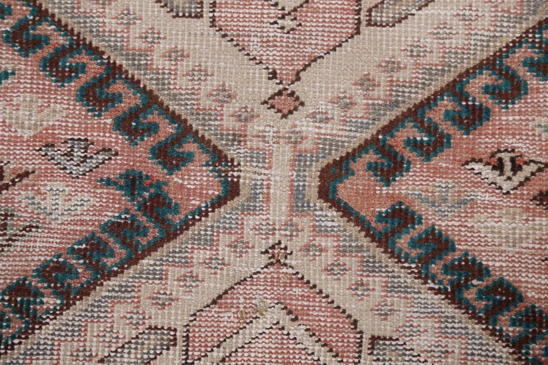 Antique Geometric Bakhtiari Persian Area Rug 5x10 - 10