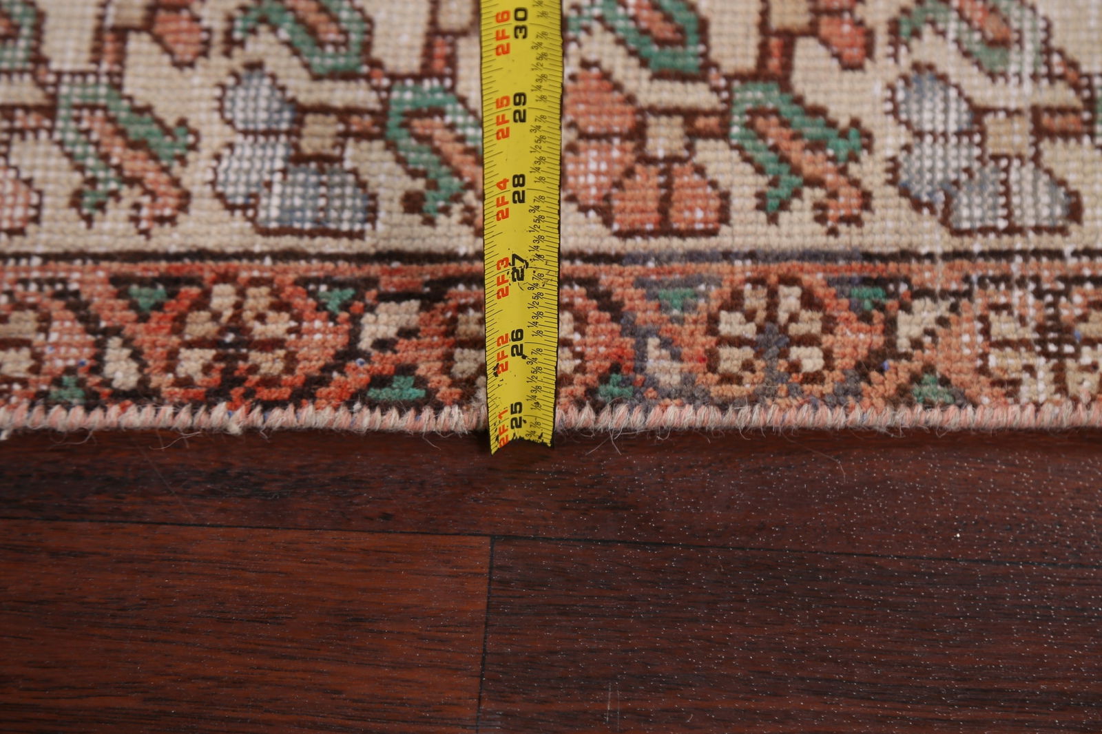 Antique Geometric Bakhtiari Persian Area Rug 5x10 - 20