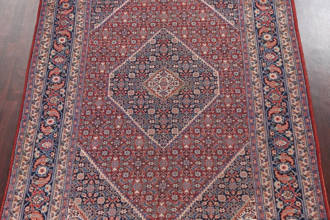 Antique Vegetable Dye Tabriz Persian Area Rug 6x10 - 3