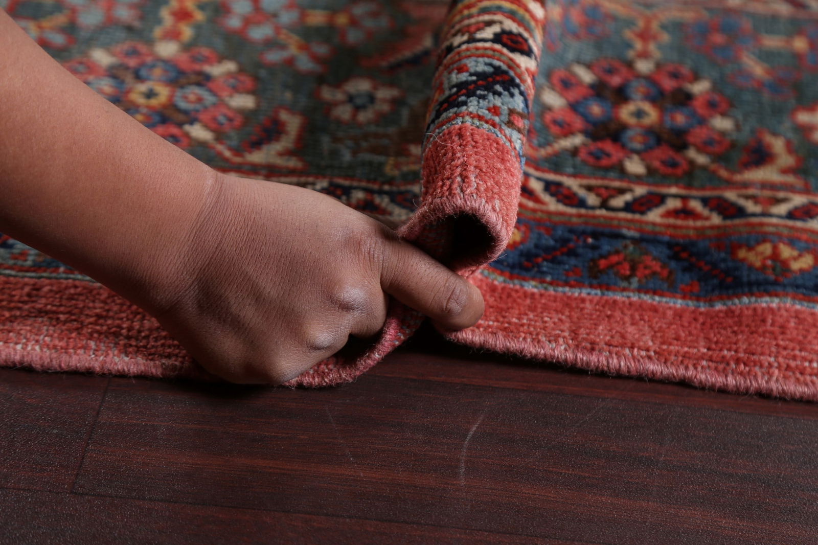Pre-1900 Antique Vegetable Dye Sultanabad Ziegler Persian Rug 11x14 - 19
