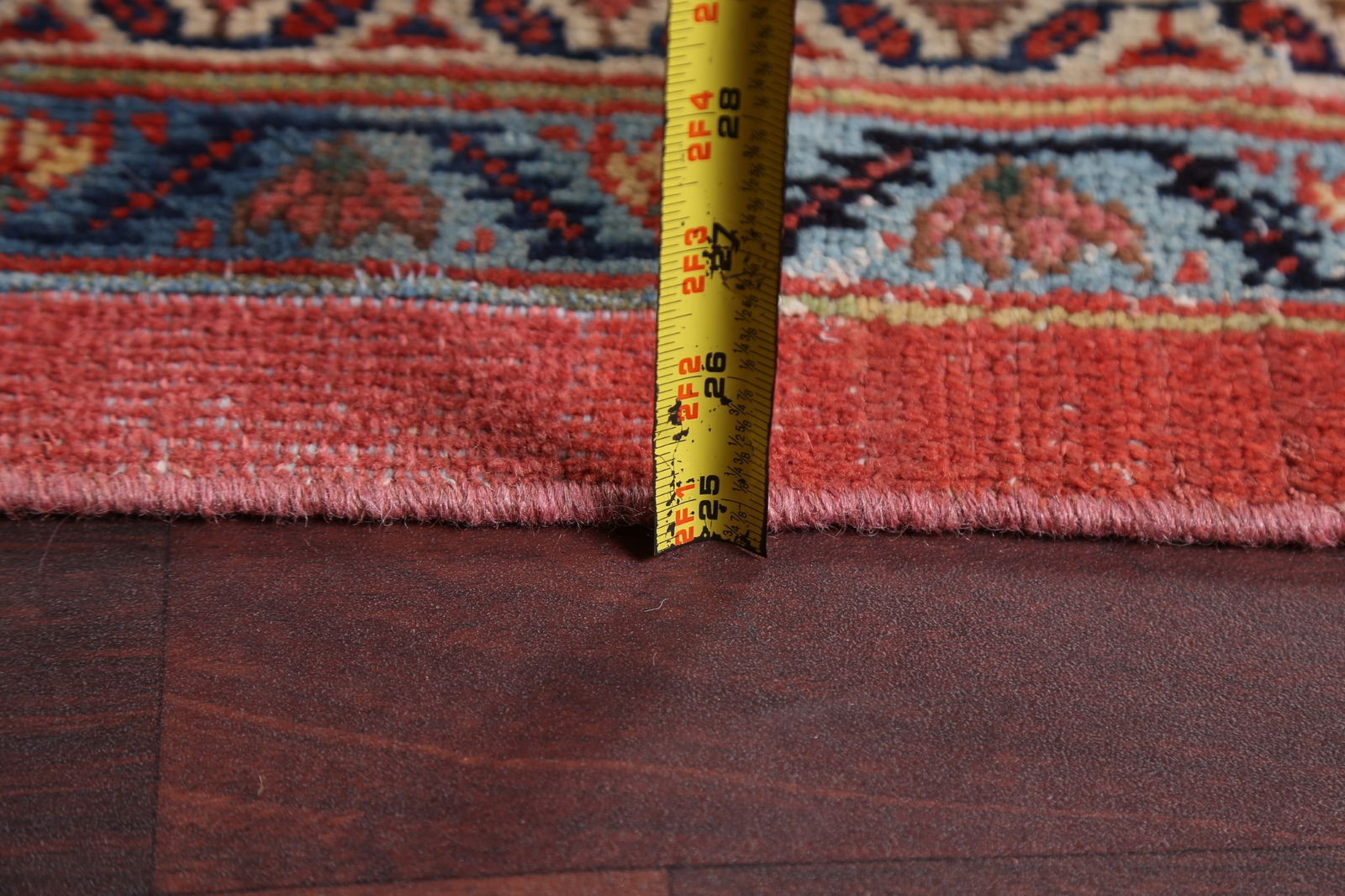 Pre-1900 Antique Vegetable Dye Sultanabad Ziegler Persian Rug 11x14 - 20