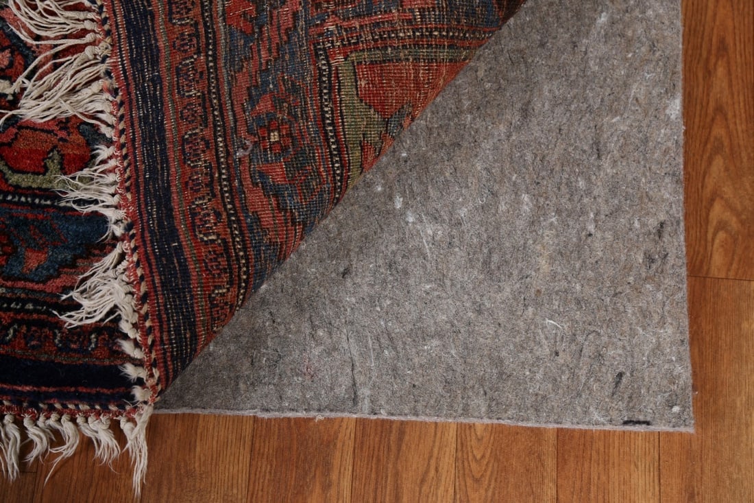 Pre-1900 Antique Vegetable Dye Bidjar Halvaei Persian Rug 12x19 - 8