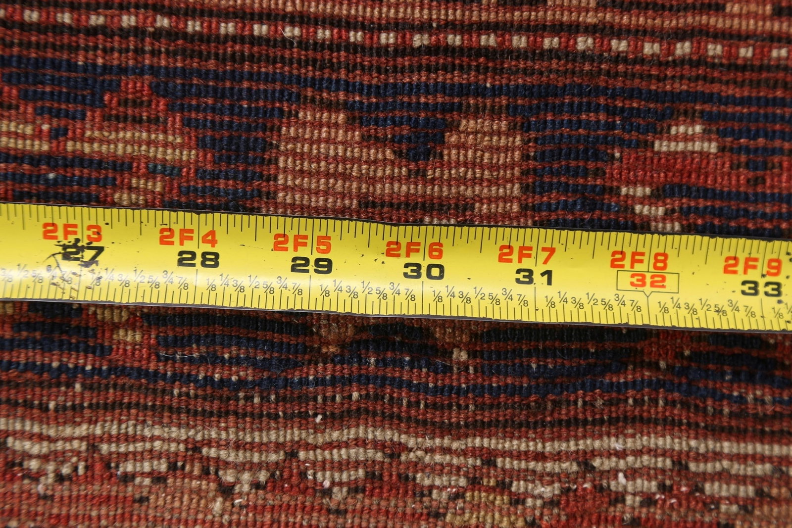 Pre-1900 Antique Vegetable Dye Shirvan Oriental Rug 4x5 - 19