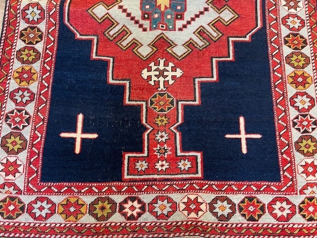 Antique Shirvan Caucasian Rug-3813 - 2