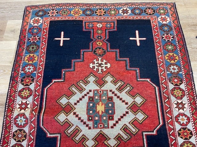 Antique Shirvan Caucasian Rug-3813 - 5