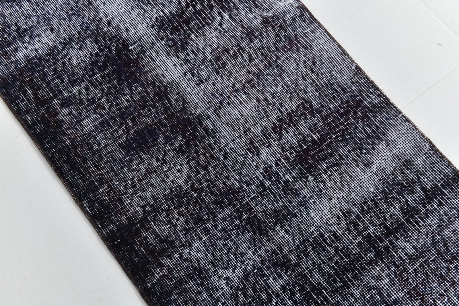 2'0'' x 7'1'' Handmade Vintage Wool Rug - 23221 - 6