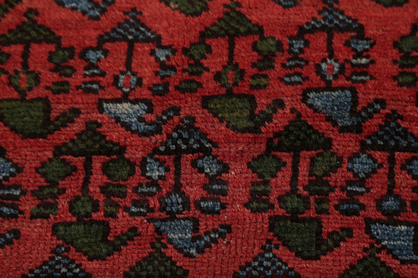 Vegetable Dye Antique Bakhtiari Saman Persian Wool Rug 4x5 - 8