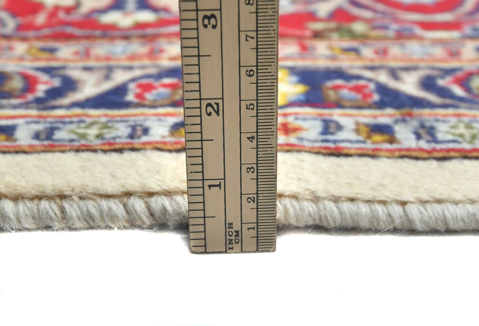 Vintage Purple-navy Traditional 8X11 Kashmar Persian Rug - 10