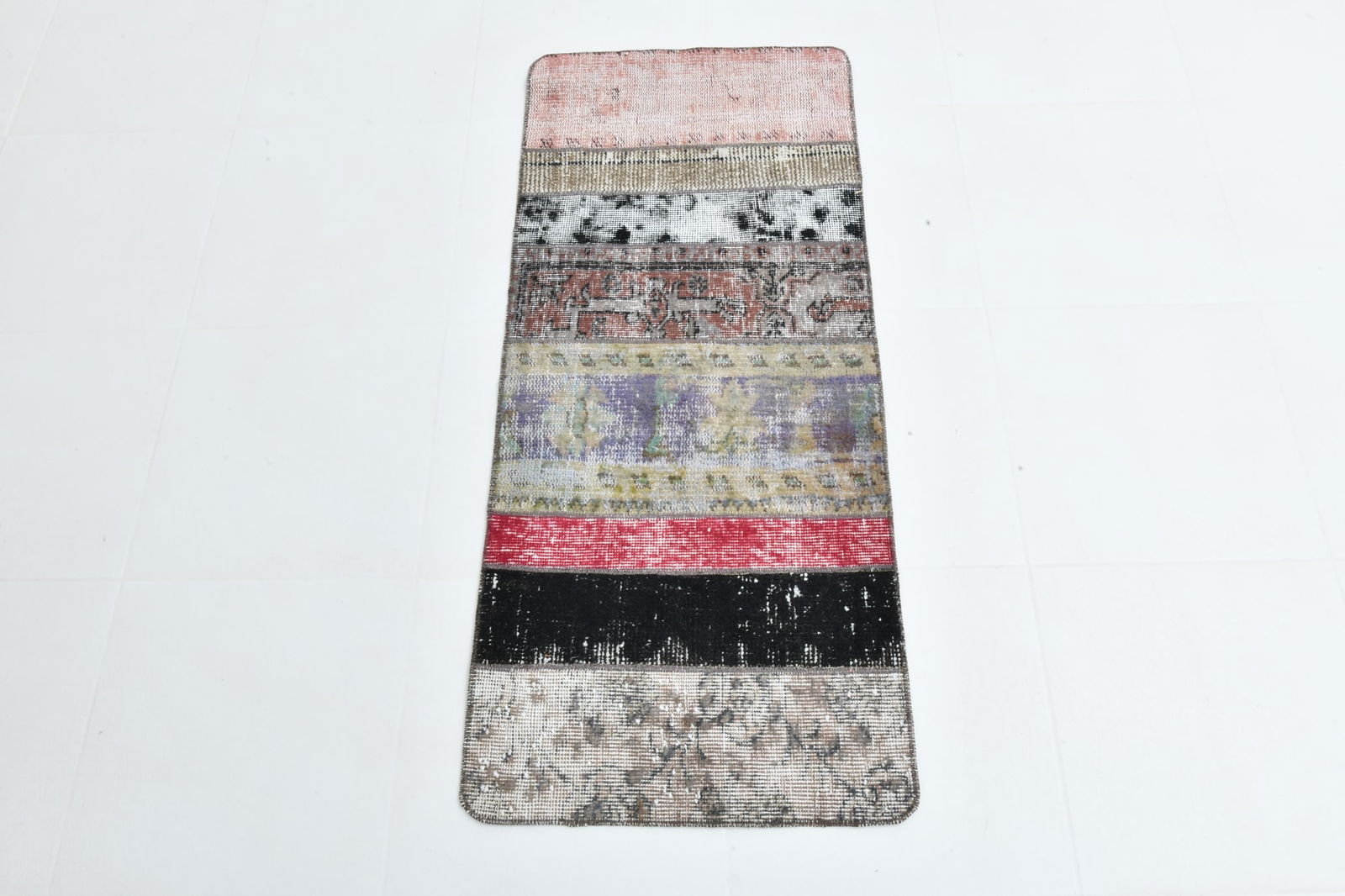 1'9'' x 4'1'' Turkish Vintage Runner Rug - 22655 - 14